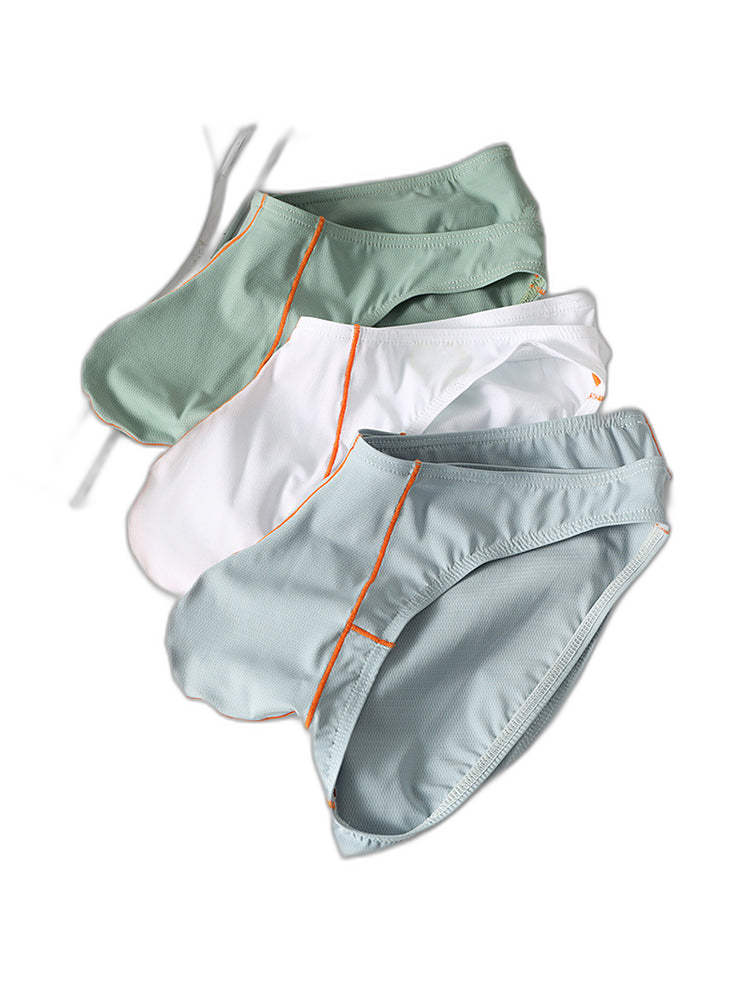 3 Pack Men's U-Pouch Ice Silk Briefs