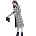 New Mid-length Slim Temperament Fashion Style Children's Woolen Coat