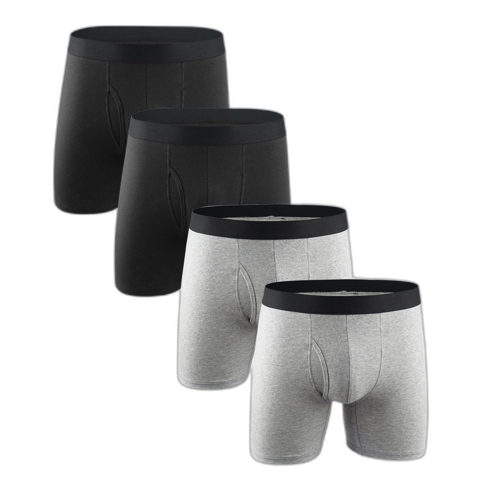 Multi-pack Men's Prevent Thighs Chafing Boxer Briefs