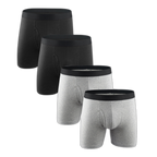 Multi-pack Men's Prevent Thighs Chafing Boxer Briefs