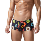 SEOBEAN Playful Donut Cotton Boxers