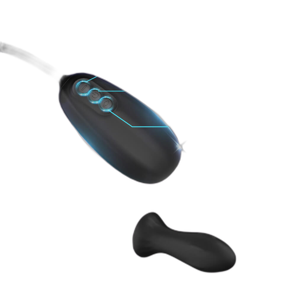 Inflatable Butt Plug - 10 Frequency Anal Vibrator - Anal Trainer