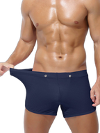 2 Pack Men's Breathable Mesh Boxer Briefs