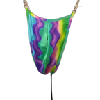 Acid Vibrations Hollow Chain Thong Bodysuit