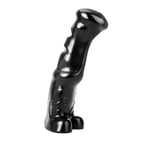 ruff GEAR Dark Knight Dildo 15.4 Inch Black