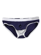Men's Breathable Cotton Pouch Briefs with Fly