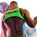 Breedwell Futura Tank Harness Neon Green