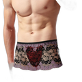 Lace Skirted Sissy Thong With High Waist