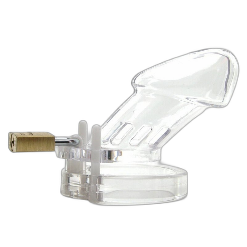LOCK4D Original Chastity Cage L/XL Clear