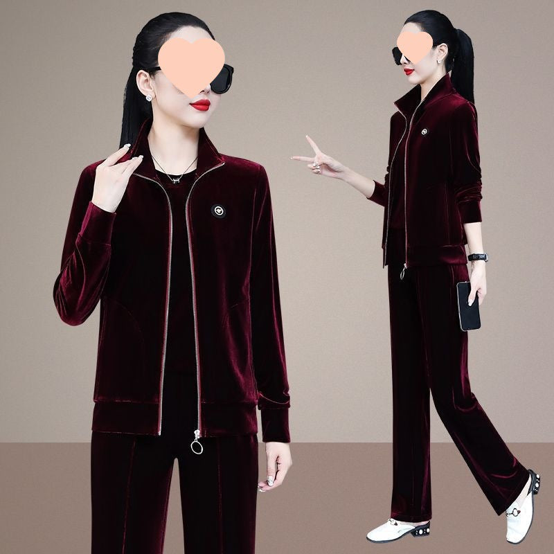 Women's Sportswear Set Fashionable Relaxed Fit