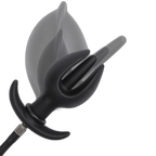 Flower - Inflatable Butt Plug - Silicone Anal Plug