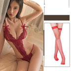 Underwear Women's Sense Sleeping Clothes Convenient Temptation Open Crotch Uniform