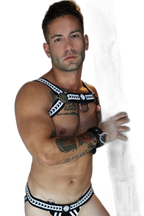 Breedwell Daddys Favourite Bulldog Harness Black