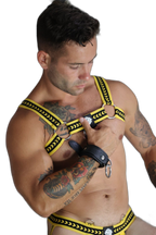 Breedwell Daddys Favourite Bulldog Harness Yellow