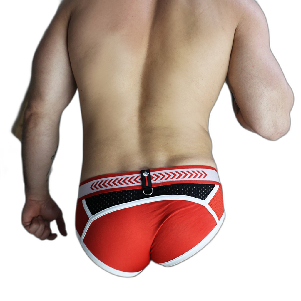 Breedwell Retro Remix Briefs Red