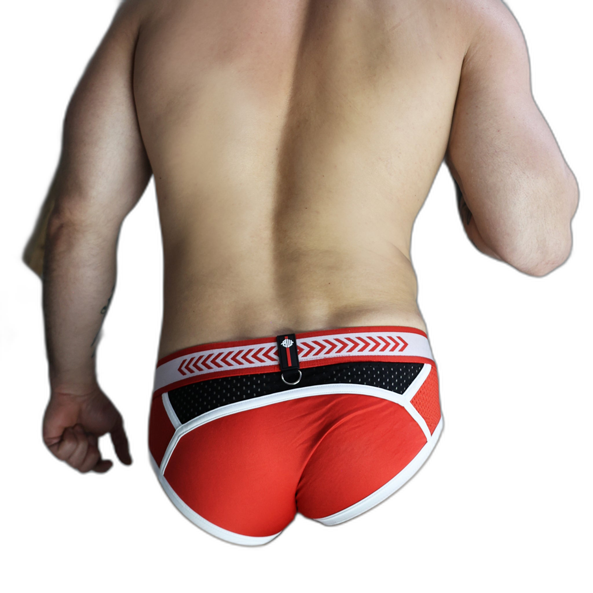 Breedwell Retro Remix Briefs Red