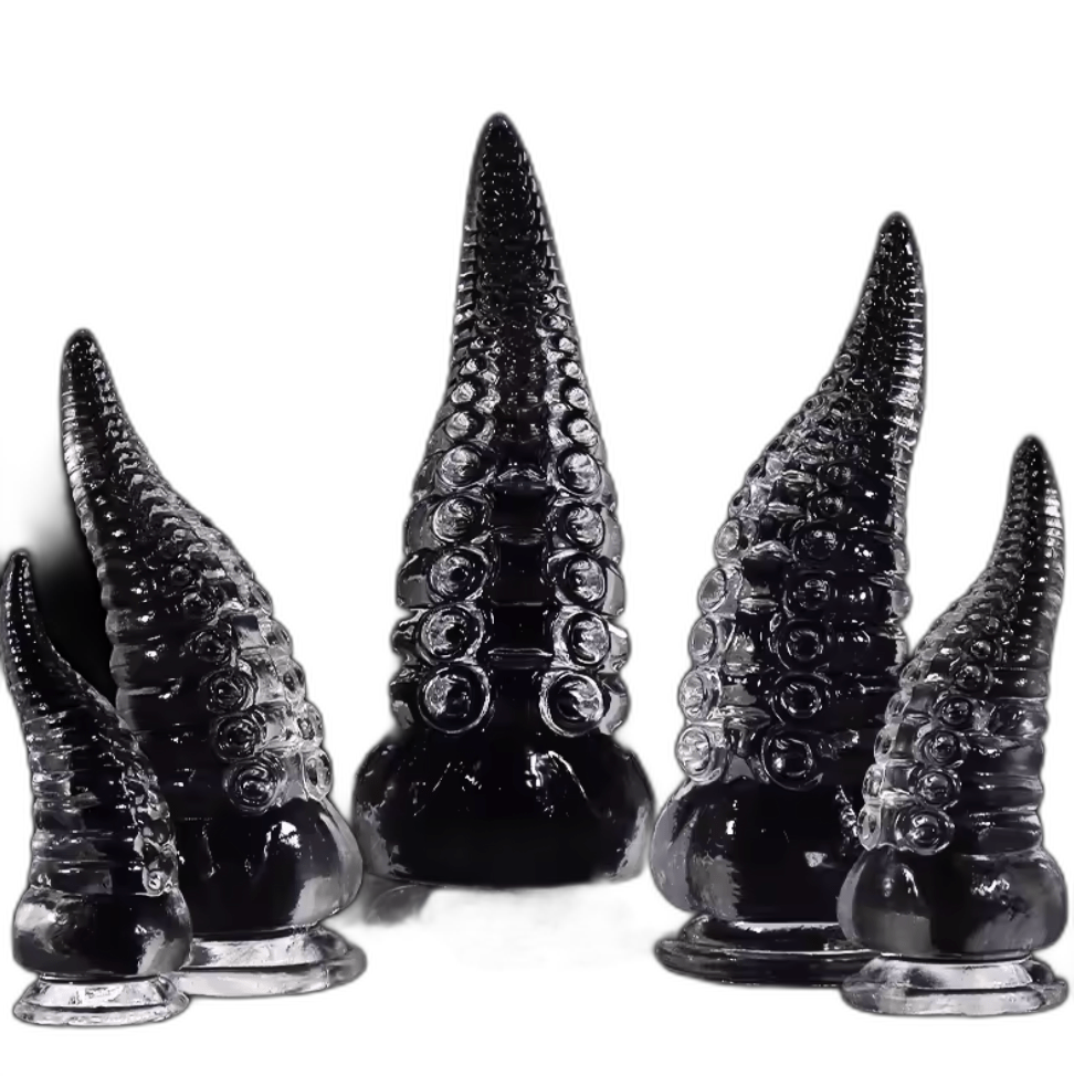 Clear Silicone Tentacle Dildo