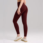 Butt-Lifting Fleece-Lined Womens High-Waist Tight Yoga Pants
