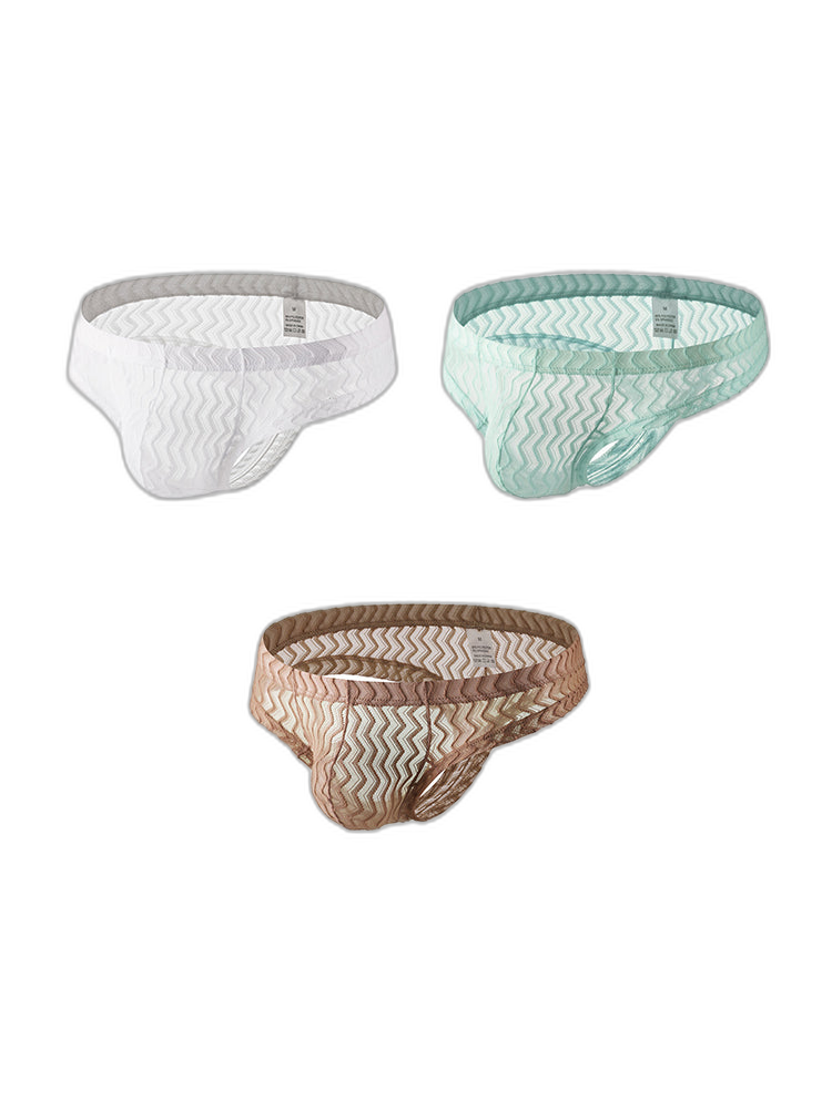 3-pack Men's Sexy Lace Thong