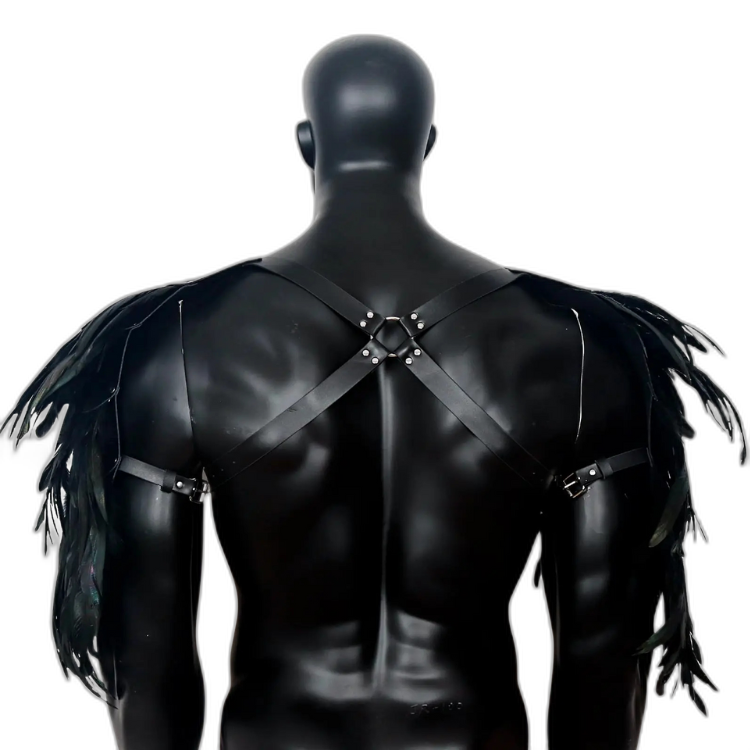 Feather Renaissance Dark Harness Costume