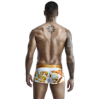 SEOBEAN Luxe Print Silk Low-Waist Boxers