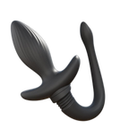 Zoe - Vibrating Butt Plug - Puppy Tail Butt Plug - 10 Frequency Vibrating Anal Toy