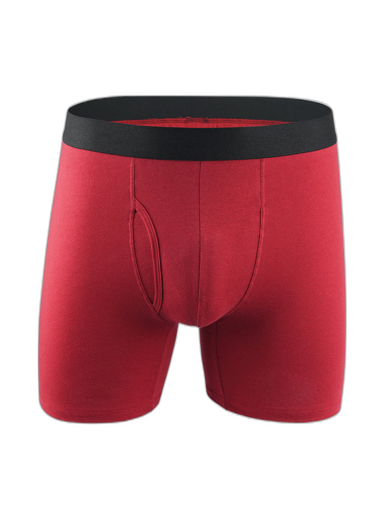 Multi-pack Men's Prevent Thighs Chafing Boxer Briefs