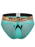 Mens Sexy Mesh Breathable U Convex Pouch Briefs