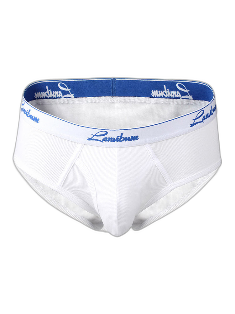 2 Pack Men's Thread Cotton Pouch Briefs