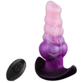 Beger - 6.3 Inch Vibrating Knot Butt Plug - Anal Sex Toy