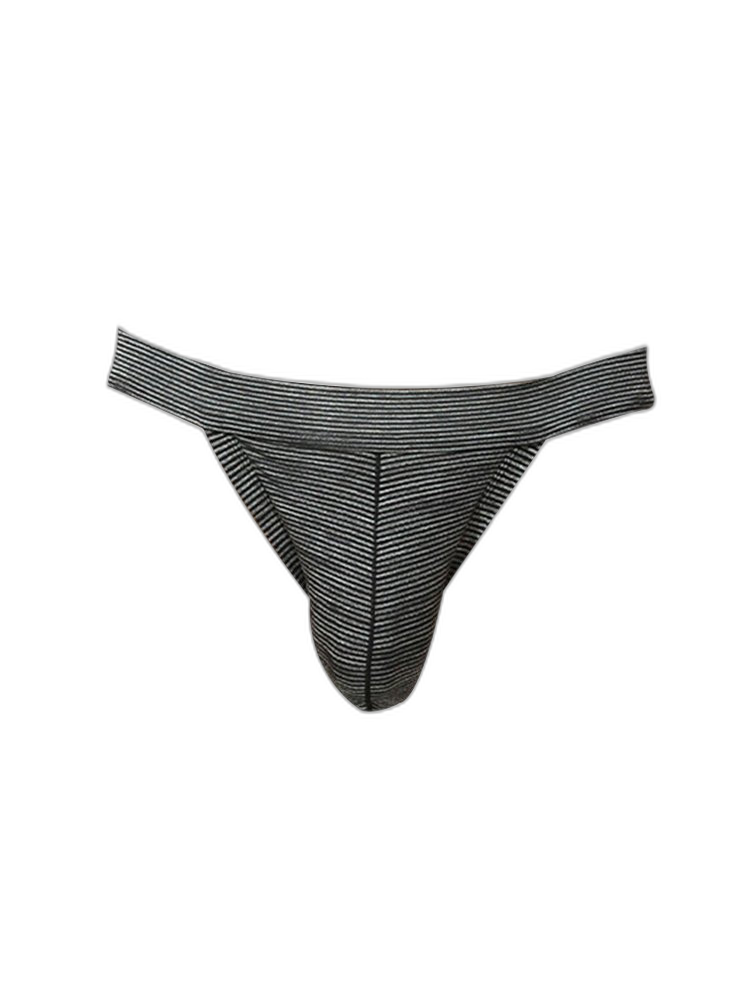 3 Pack Men's Breathable Mesh Odor-Resistant Solid Color Sexy Briefs