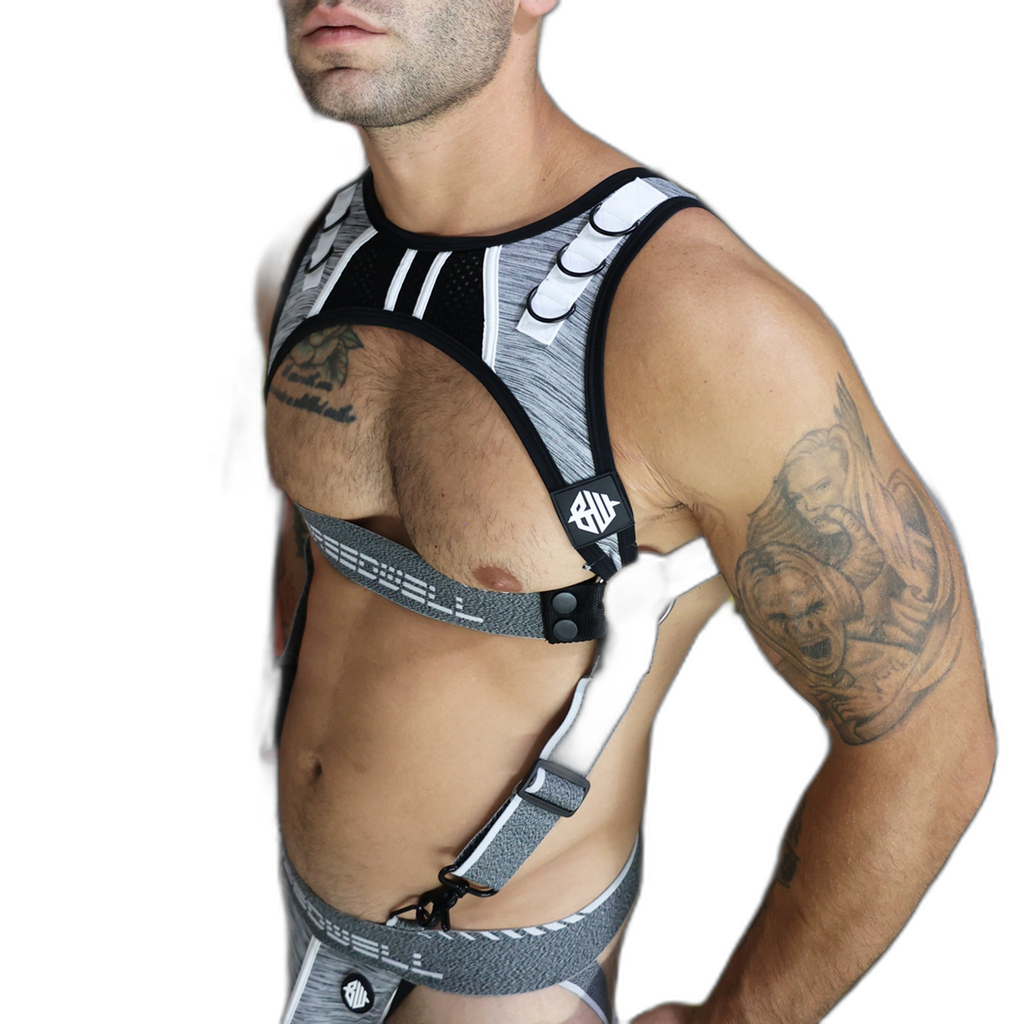 Breedwell Cockpit Tank Harness Heather Grey