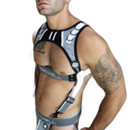 Breedwell Cockpit Tank Harness Heather Grey