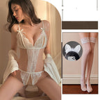 Underwear Women's Sense Sleeping Clothes Convenient Temptation Open Crotch Uniform