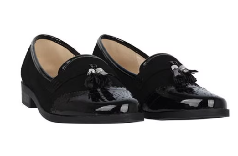 UK 3 Miso Tasha Classic Loafer Women’s Shoes with Tassel – EU 36