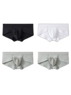 4 Pack Men’s U Convex Mesh Pouch Briefs