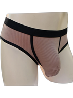 3 Pack Men's Seamless Comfort Large Supportive Pouch Sexy Low-Rise Briefs