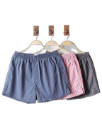 3 Pack Men's Cotton Loose Boxers