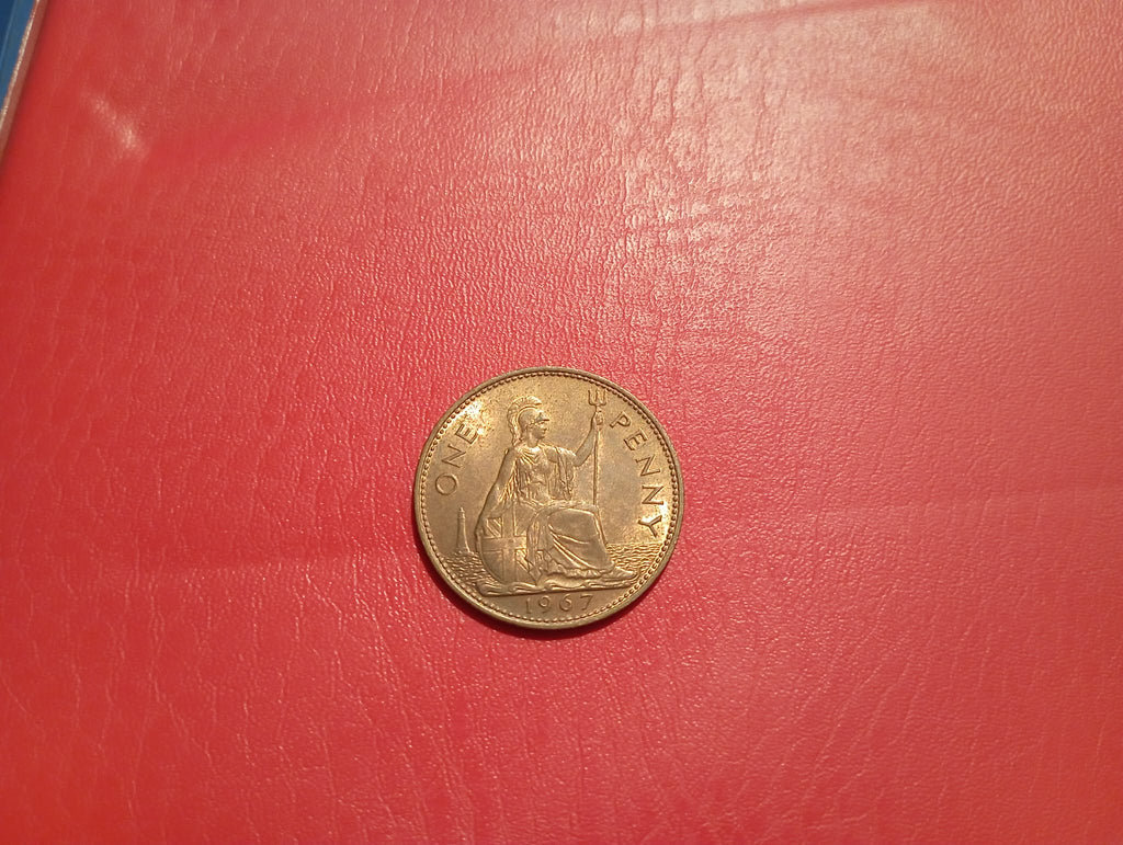 COIN : OLD STYLE 1967 ONE PENNY