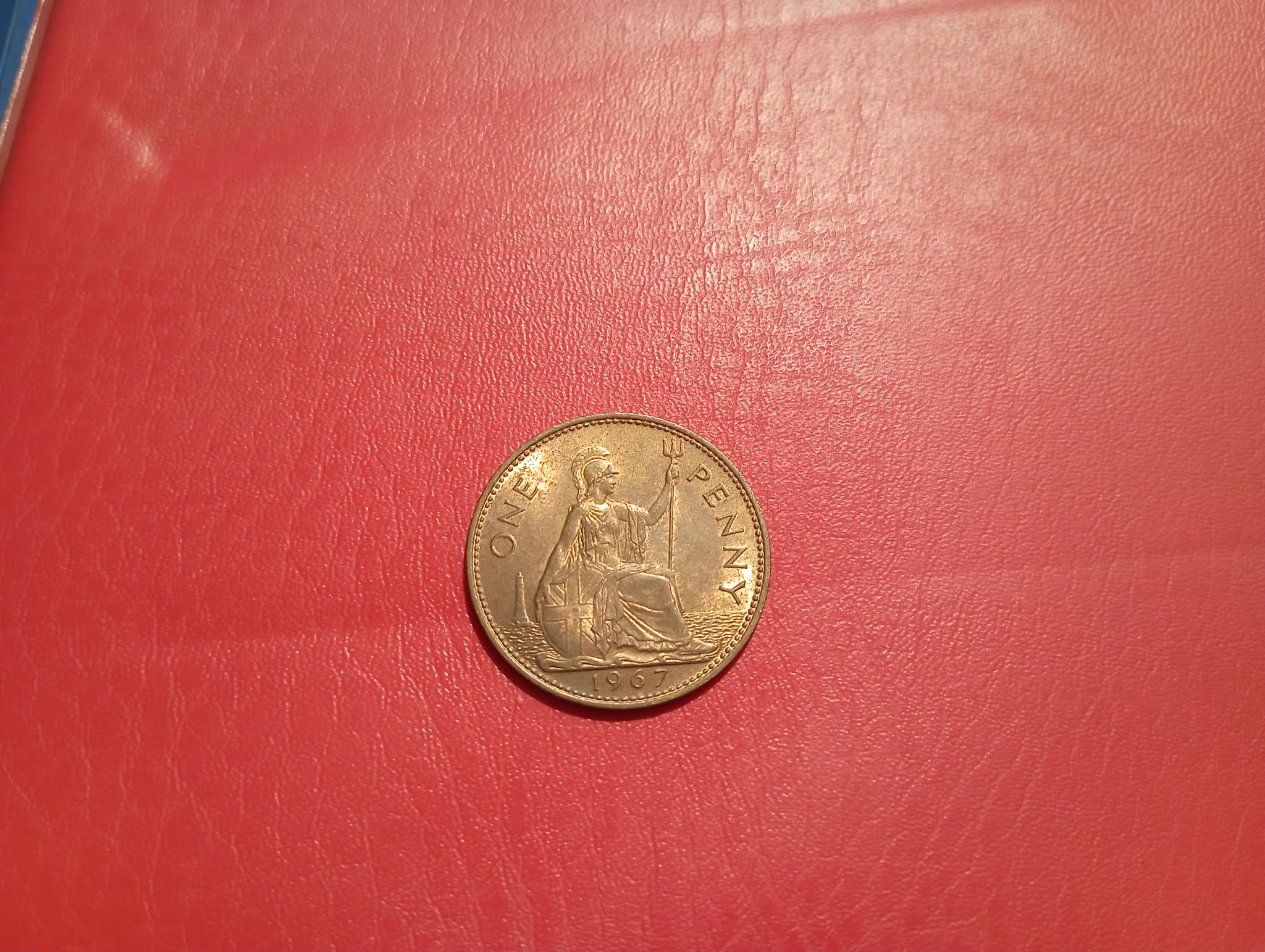 COIN : OLD STYLE 1967 ONE PENNY