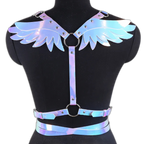 Holo Gothic Angelic Wings Harness