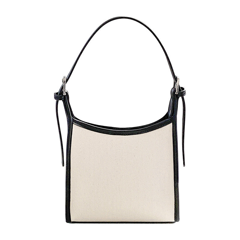 Female Summer New Stitching Shoulder Handbag Fashion All-match Niche High Sense Underarm Bag