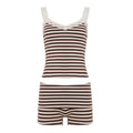Lace-strapped Low-rise Hip Hugging Shorts