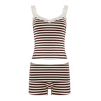 Lace-strapped Low-rise Hip Hugging Shorts