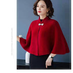 Wool Cape Petite Coat Cloak