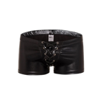 Super Booty Drawstring PU Leather Boxers
