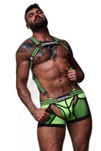Breedwell Hybred Body Harness Neon Green