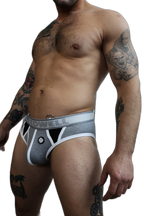 Breedwell Retro Remix Briefs Heather Grey