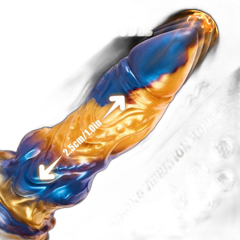 Firebird - 9.2 Inch Thrusting Dildo - Vibrating Dildo - Fantasy Dildo