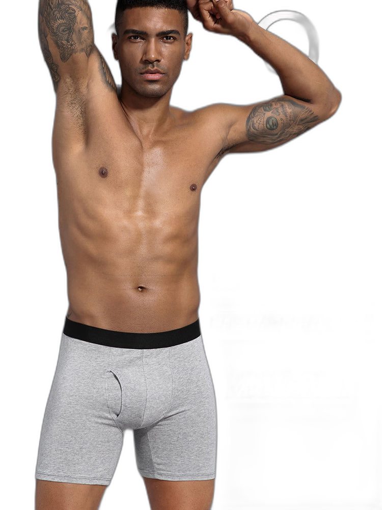 Multi-pack Men's Prevent Thighs Chafing Boxer Briefs